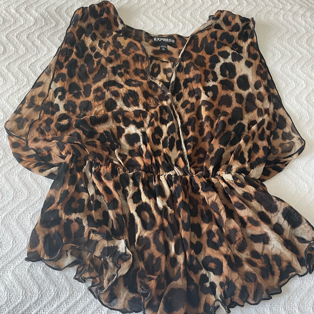 Express Animal Print Women's Blouse